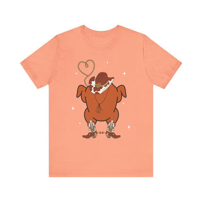 Western Cooked Turkey Shirt – Cowboy Cowgirl Rodeo Thanksgiving Tee