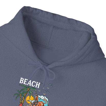 Beach Cowboy Hoodie – Tropical Palm Tree Western Rodeo Texas Pullover