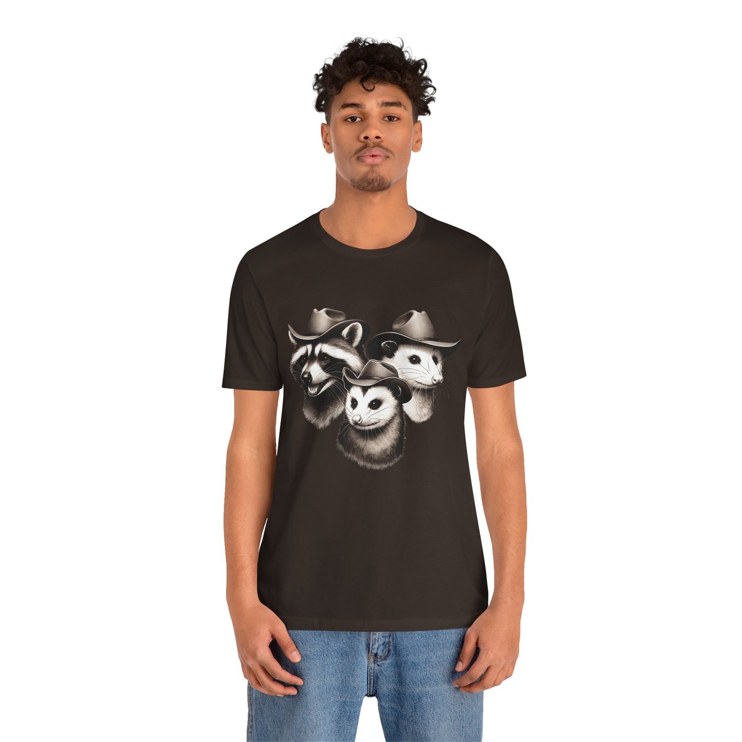Cowboy Trash Trio Shirt – Opossum Raccoon Western Rodeo Funny Tee