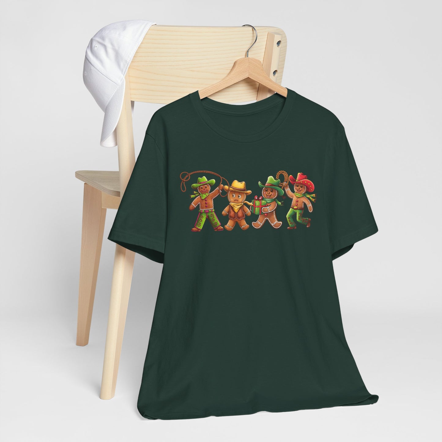 Gingerbread Cowboy Shirt – Funny Western Christmas Cookie Holiday Tee
