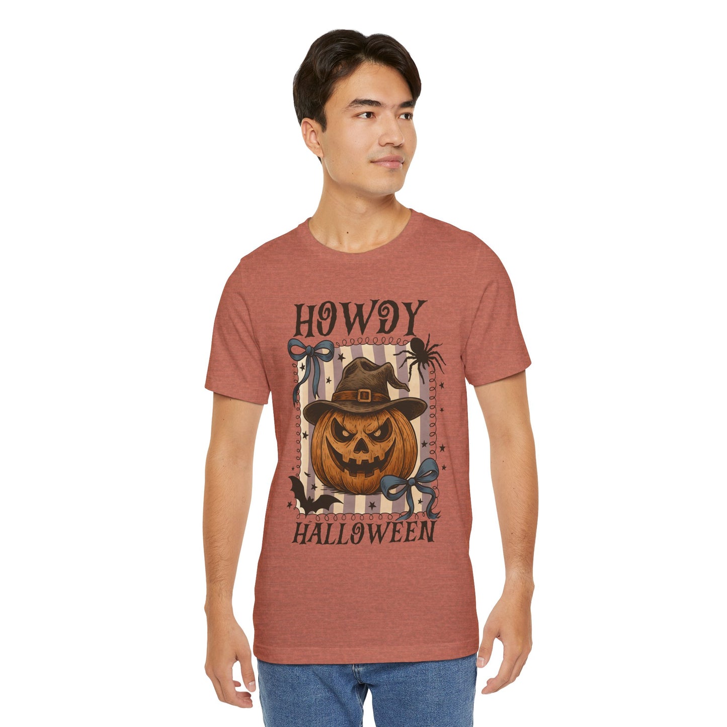 Howdy Halloween Shirt – Cute Coquette Pumpkin Western Fall Tee