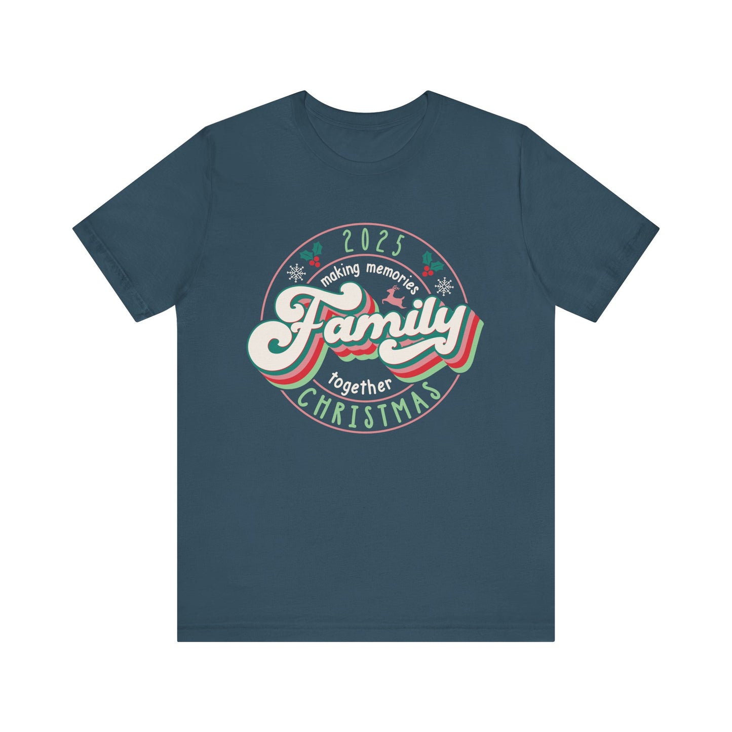 Retro Family Christmas 2025 Shirt – Vintage Matching Holiday Memories Tee