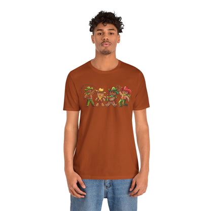 Gingerbread Cowboy Shirt – Funny Western Christmas Cookie Holiday Tee