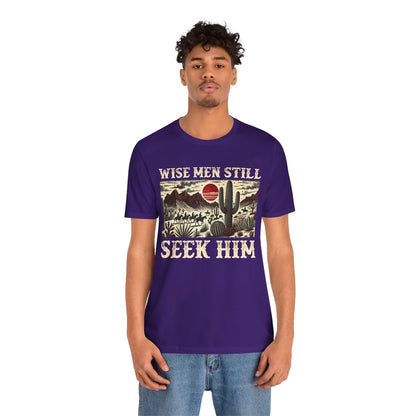 The Wise Men Seek Him Shirt – Desert Faith Western Christian Rodeo Tee