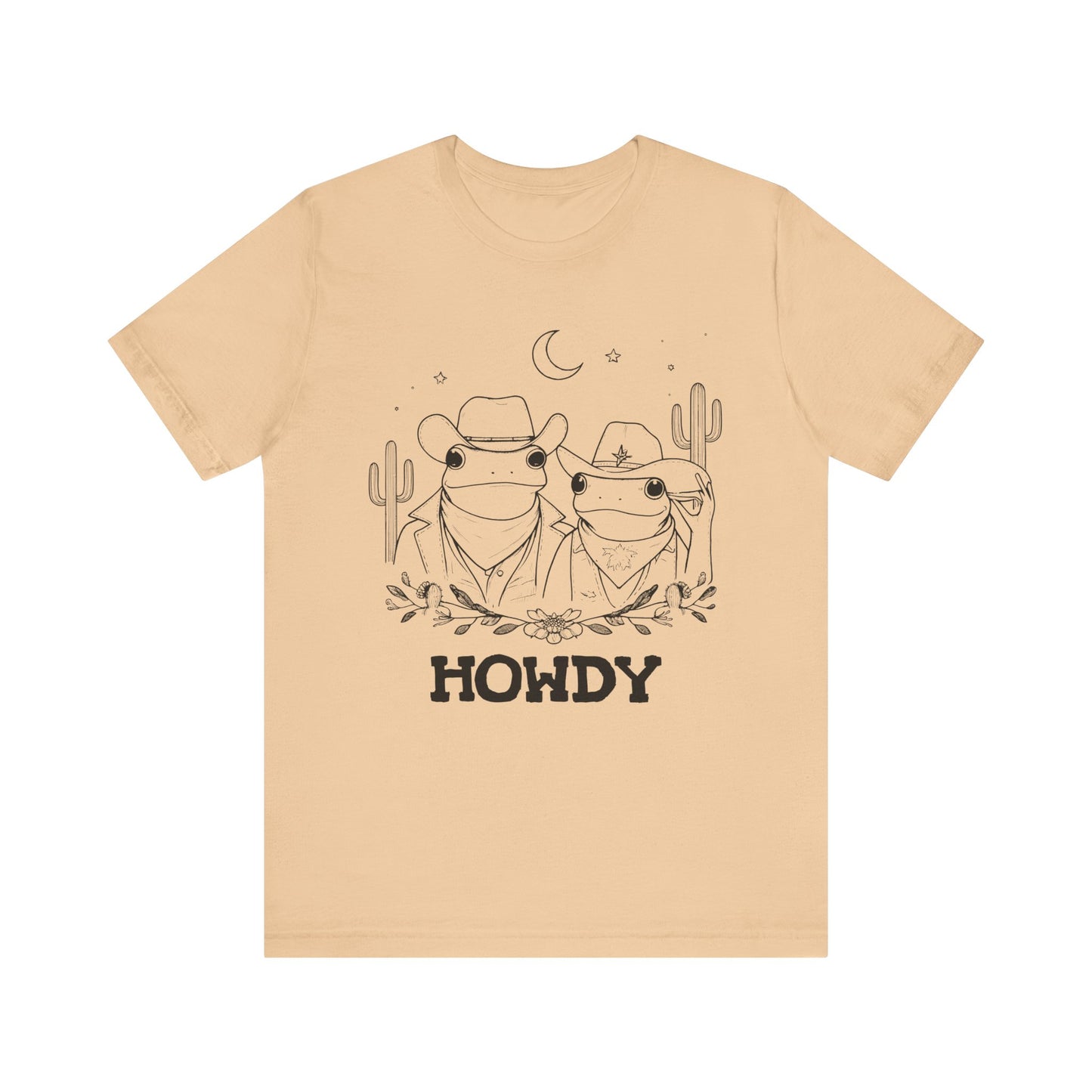 Howdy Frog Toad Couple Shirt – Cowboy Cowgirl Western Rodeo Cactus Tee