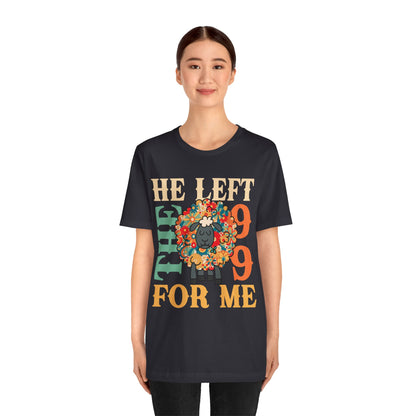 He Left the 99 for Me Shirt – Lost Sheep Flowers Boho Christian Jesus Tee