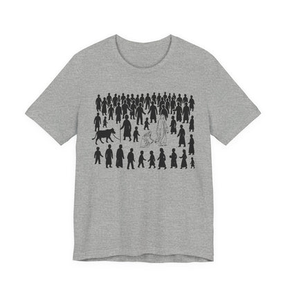 Jesus Pulling You from the Crowd Shirt – Christian Rescues Men Women Tee