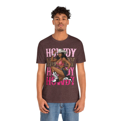 Howdy Black Cowgirl Shirt – Western Melanin Rodeo Queen Texas Tee