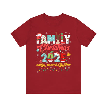 Family Christmas 2025 Shirt – Cute Matching Holiday Memories Together Tee
