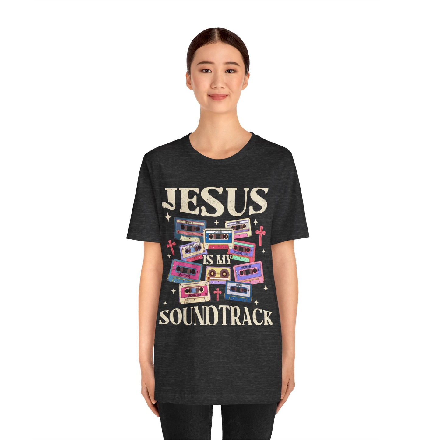 Jesus Is My Soundtrack Shirt – Christian Worship Music Faith Tee for Believers