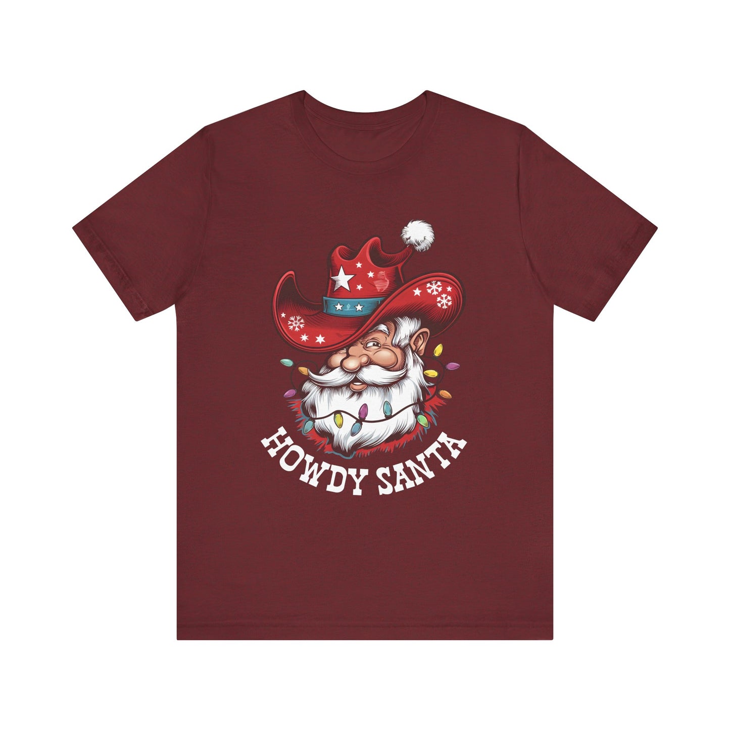 Howdy Santa Shirt – Funny Cowboy Western Christmas Holiday Costume Tee