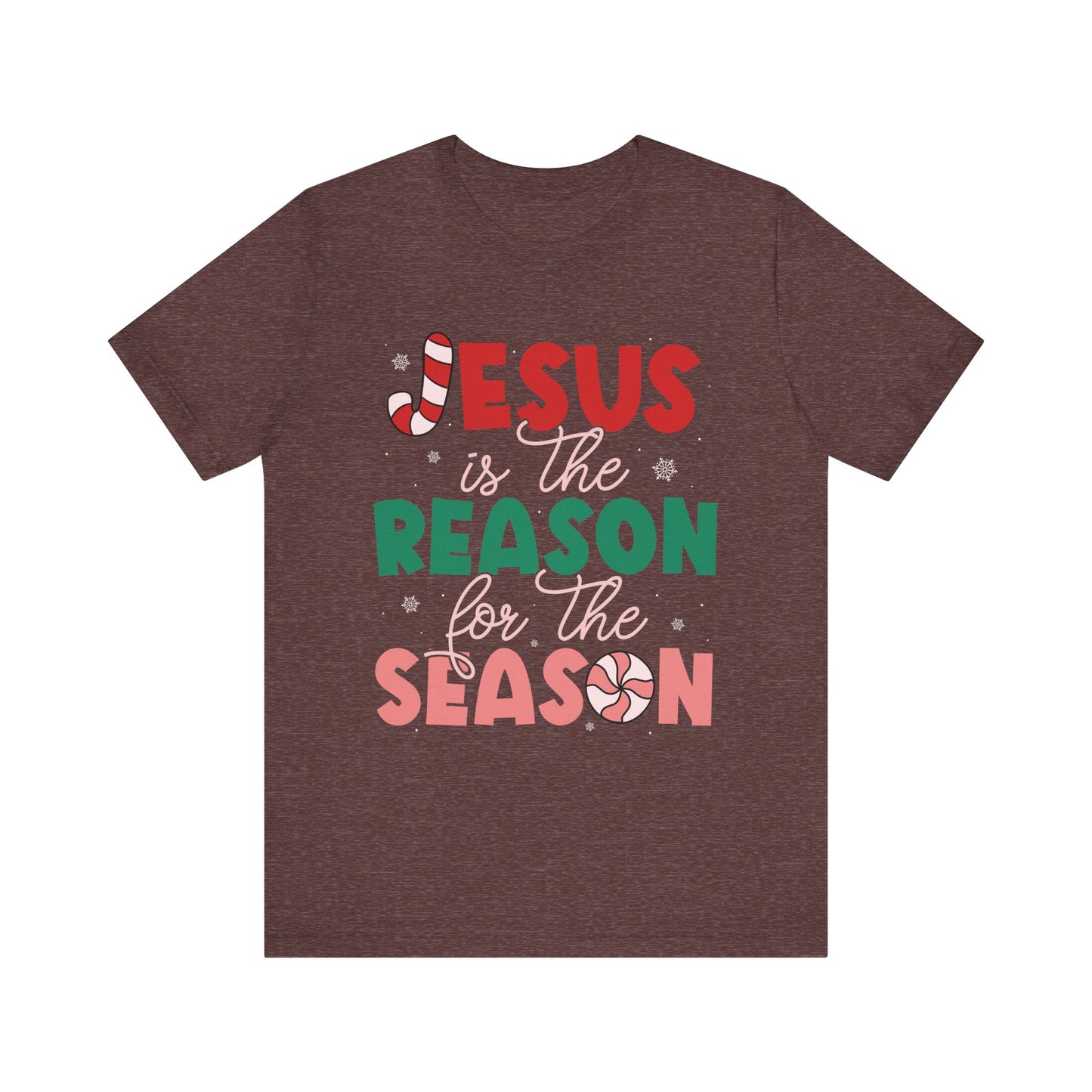 Retro Christmas Jesus Shirt – Christian “Reason for the Season” Faith Holiday Tee
