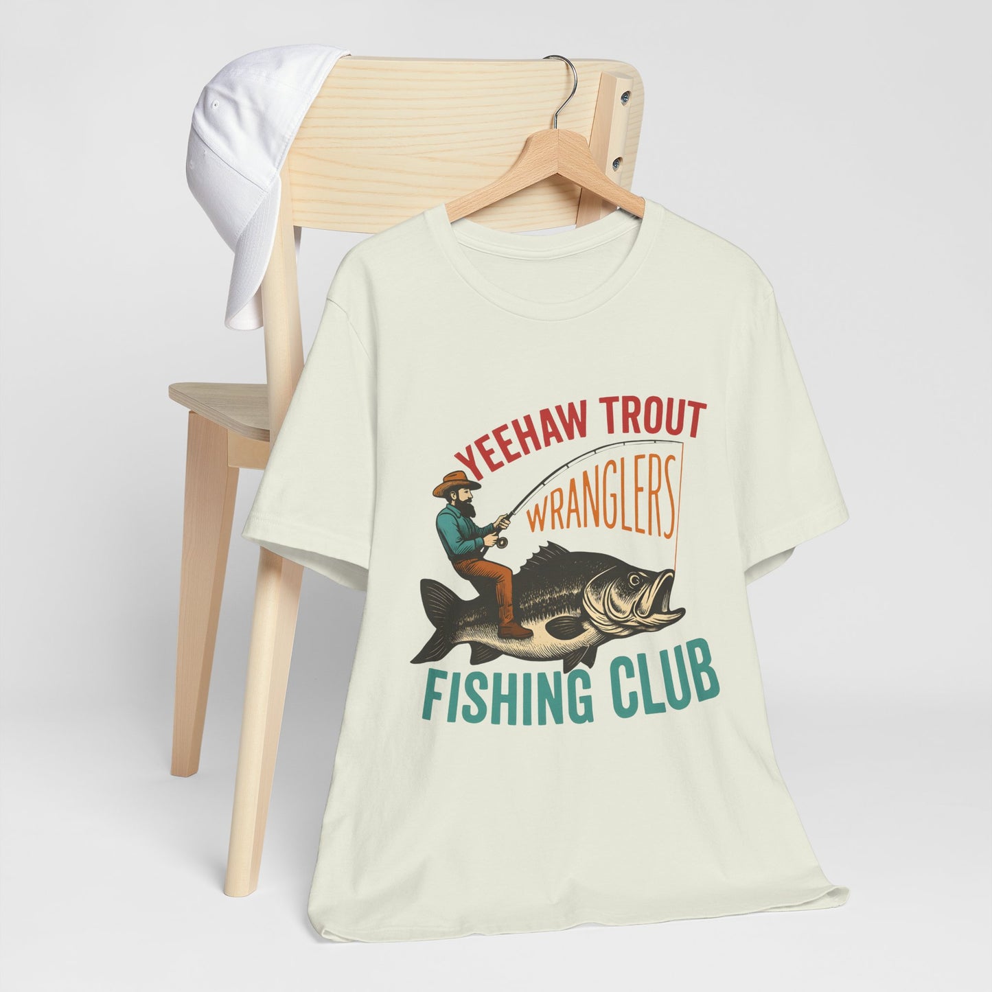 Yeehaw Trout Wranglers Shirt – Funny Cowboy Fishing Club Western Tee