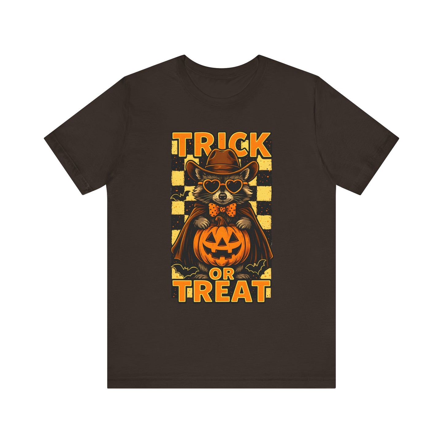 Trick or Treat Cowboy Raccoon Shirt – Cute Western Pumpkin Halloween Tee
