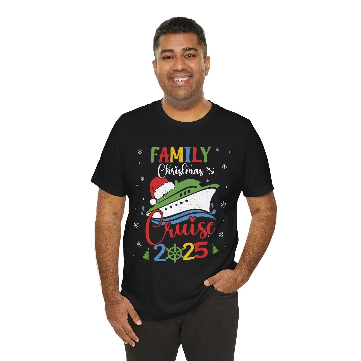 Family Christmas Cruise 2025 Shirt – Matching Cruisemas Family Vacation Tee, Holiday Boat Trip Outfit