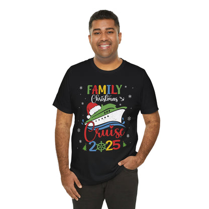 Family Christmas Cruise 2025 Shirt – Matching Cruisemas Family Vacation Tee, Holiday Boat Trip Outfit