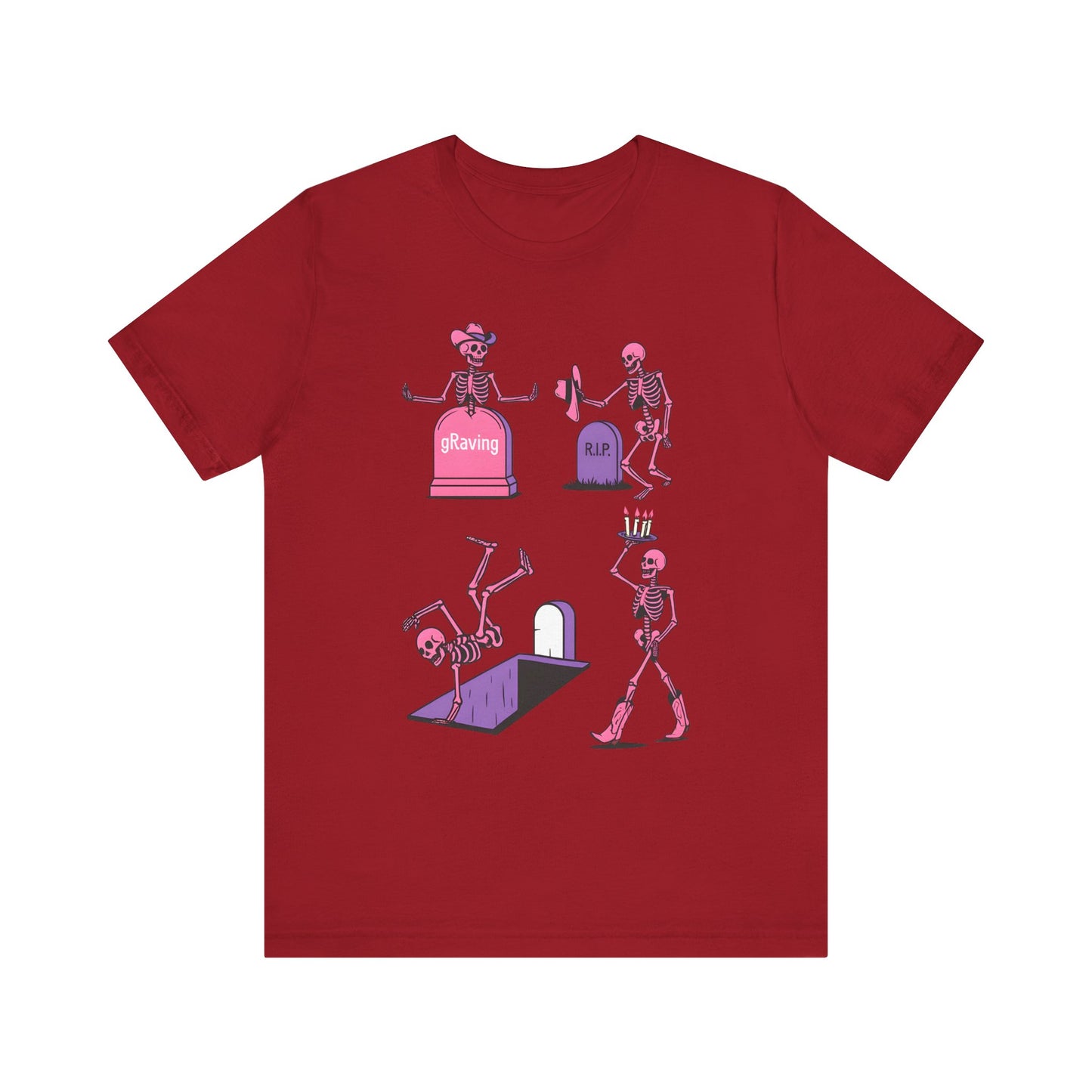 Graving Skeleton Cowgirl Shirt – Funny Western Halloween Rodeo Tee