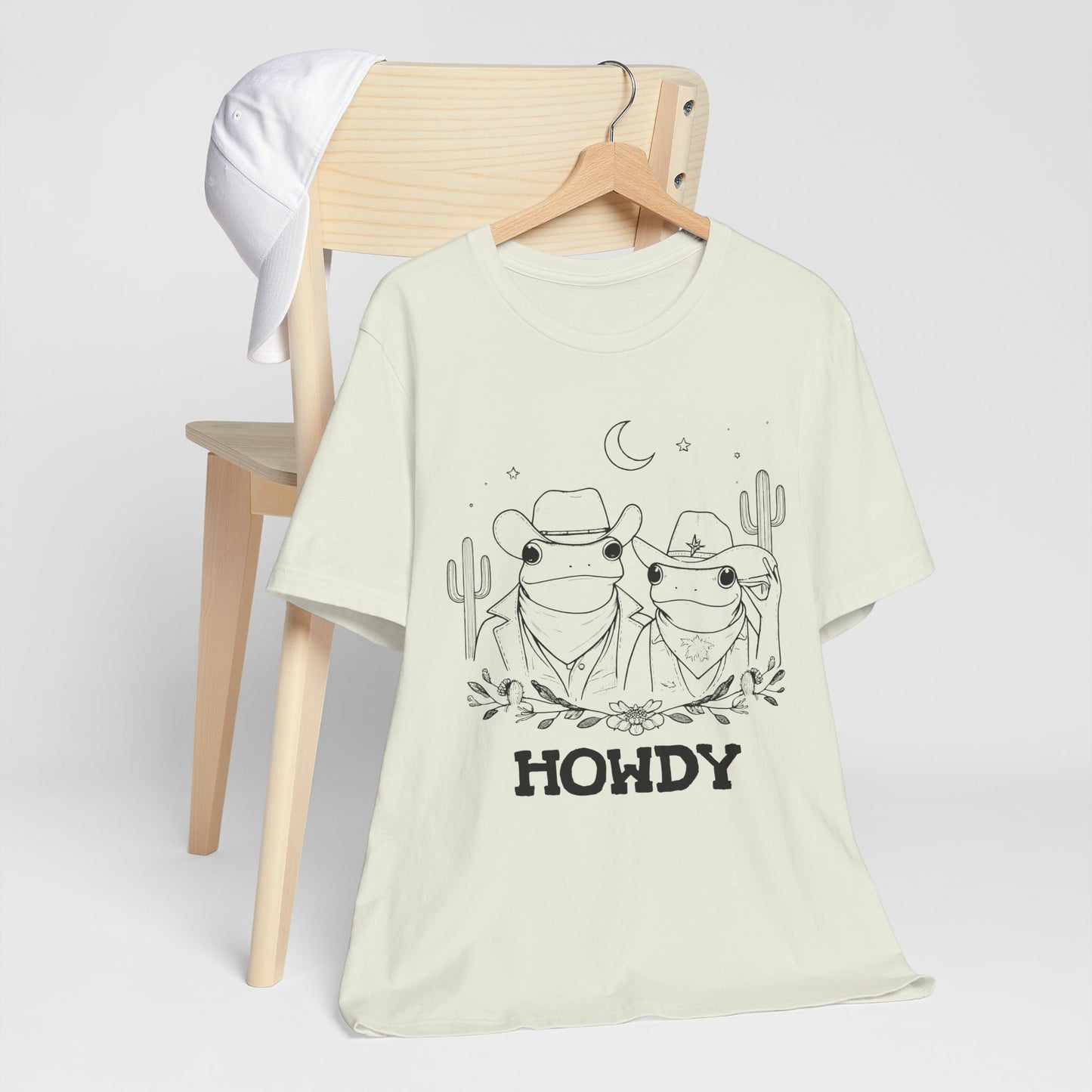 Howdy Frog Toad Couple Shirt – Cowboy Cowgirl Western Rodeo Cactus Tee
