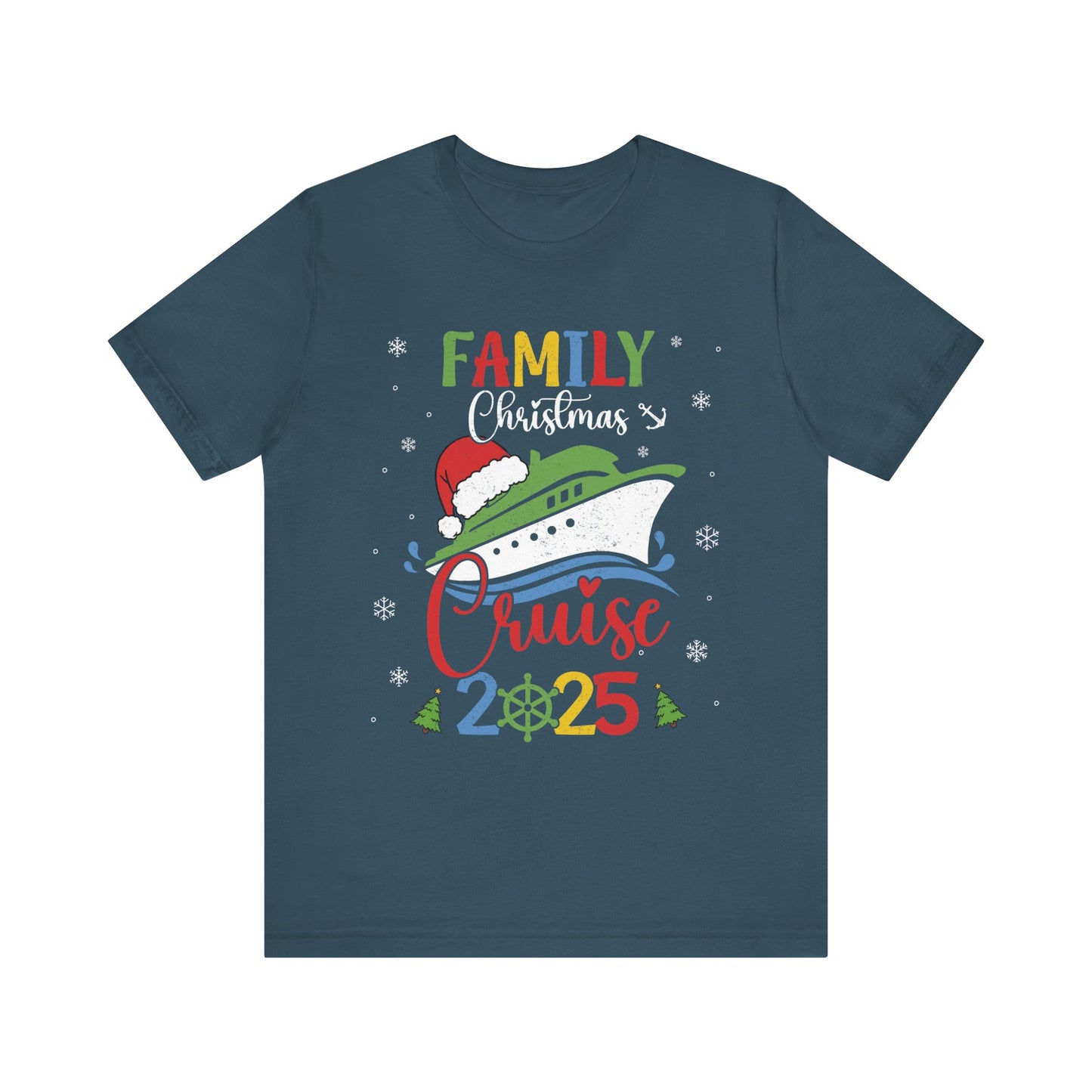 Family Christmas Cruise 2025 Shirt – Matching Cruisemas Family Vacation Tee, Holiday Boat Trip Outfit