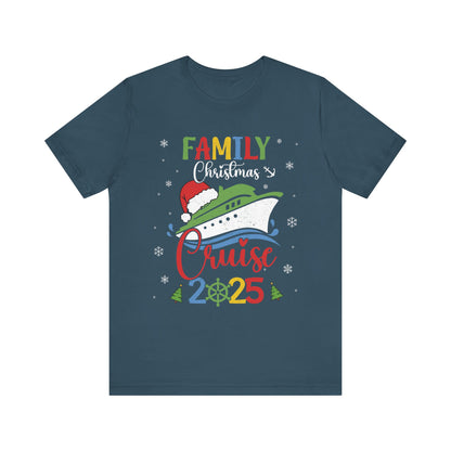 Family Christmas Cruise 2025 Shirt – Matching Cruisemas Family Vacation Tee, Holiday Boat Trip Outfit