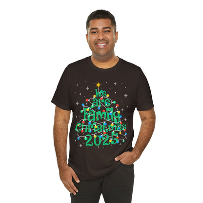 We Are Family Christmas 2025 Shirt – Matching Holiday Tree Lights Reunion Tee