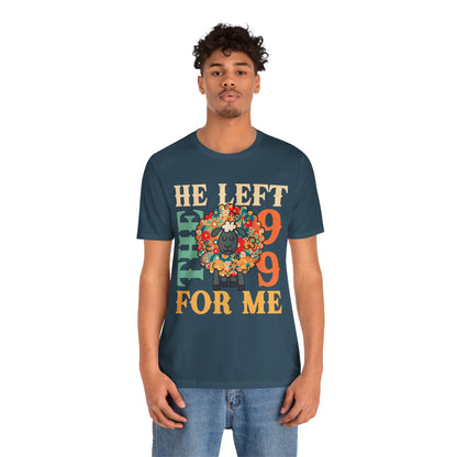 He Left the 99 for Me Shirt – Lost Sheep Flowers Boho Christian Jesus Tee