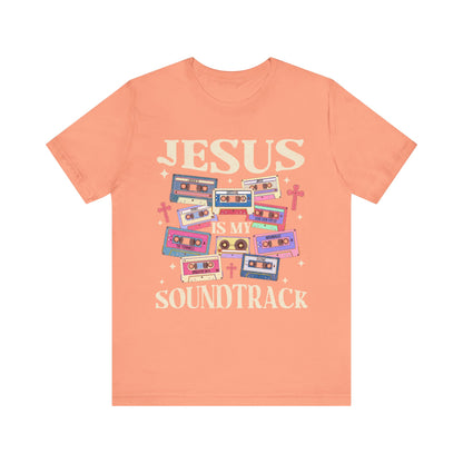 Jesus Is My Soundtrack Shirt – Christian Worship Music Faith Tee for Believers
