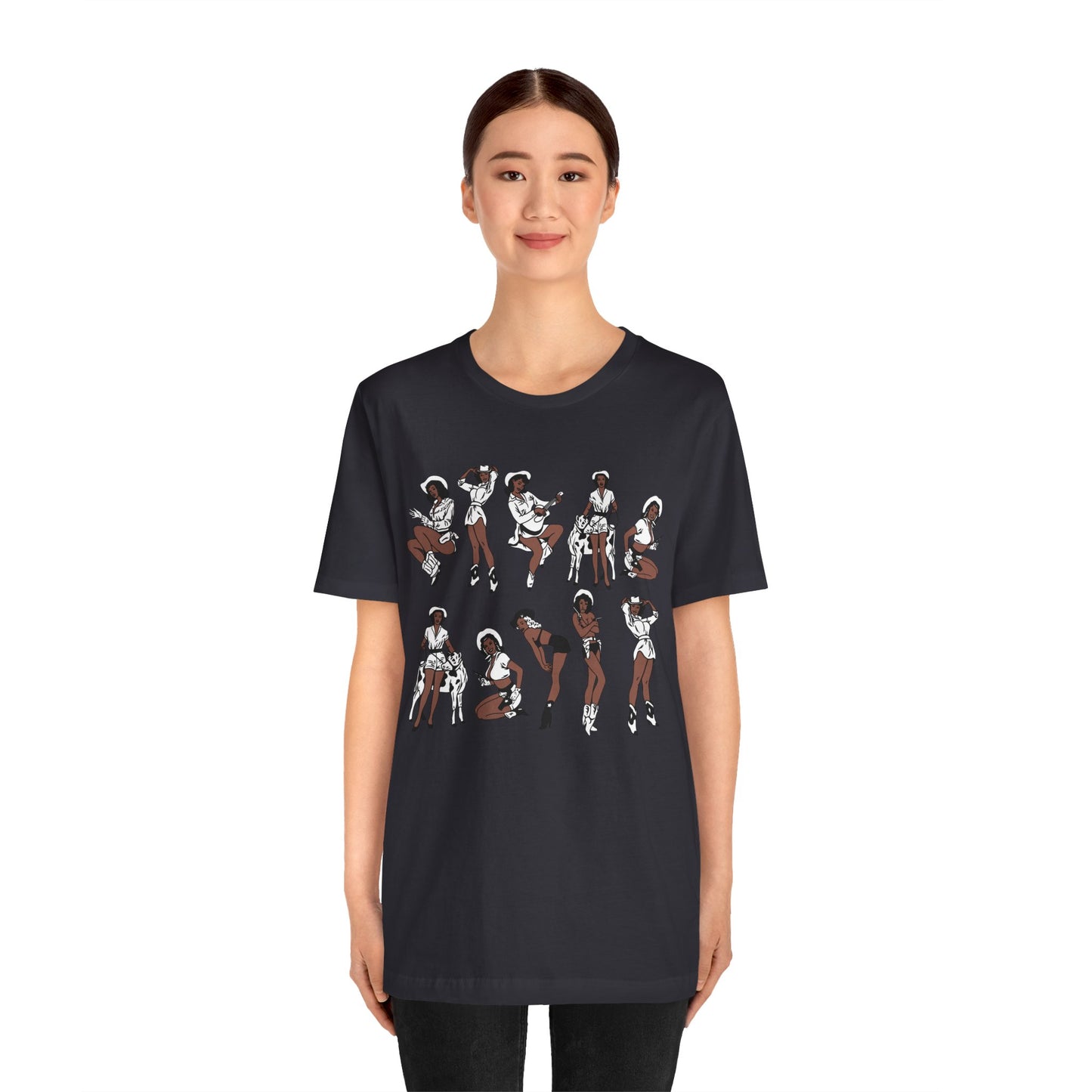 Howdy Pin Up Black Cowgirl Shirt – Western Rodeo Melanin Texas Tee