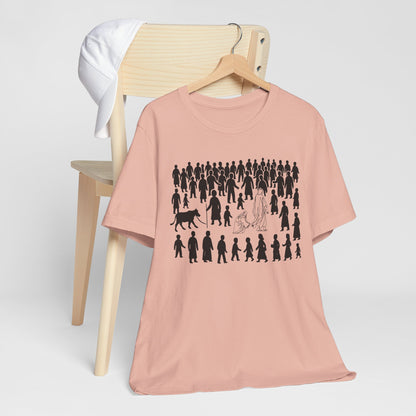 Jesus Pulling You from the Crowd Shirt – Christian Rescues Men Women Tee