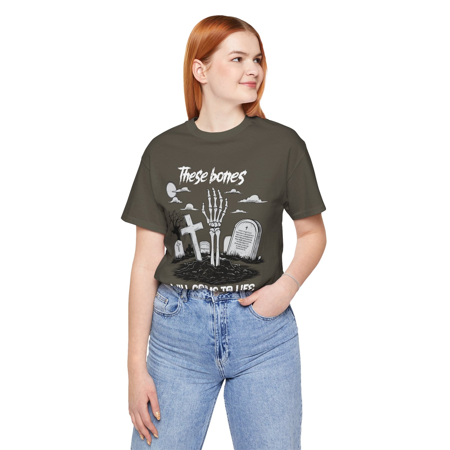 These Bones Will Come to Life Shirt – Christian Skeleton Halloween Tee