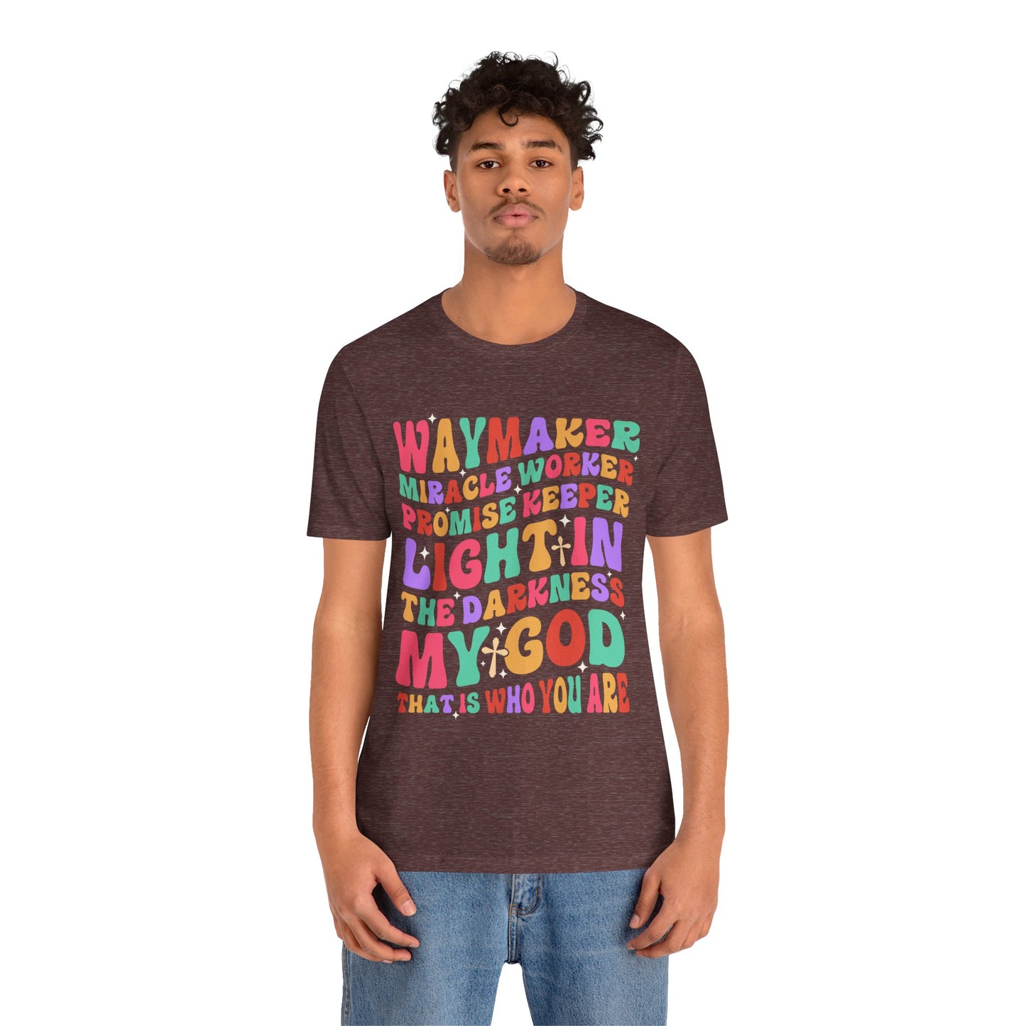 Waymaker Miracle Worker Shirt – Christian Worship My God Faith Tee