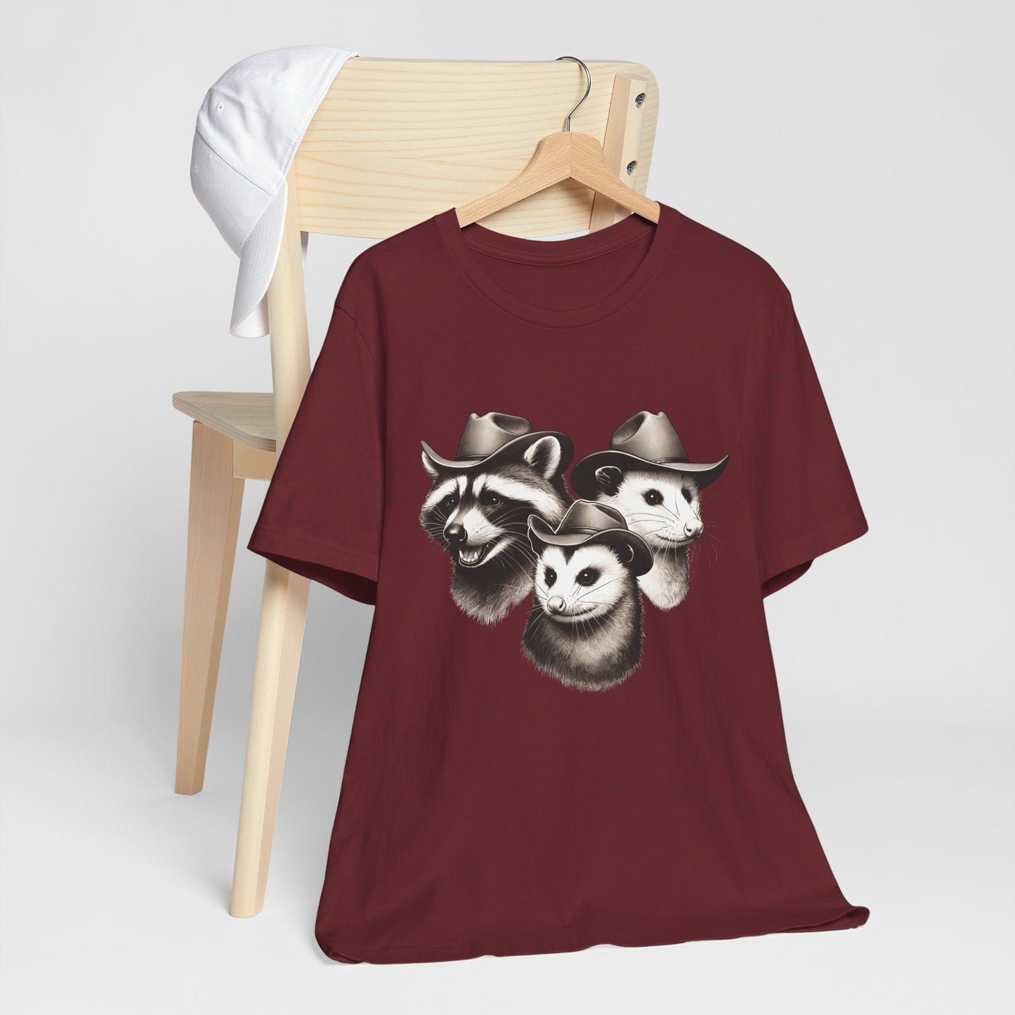 Cowboy Trash Trio Shirt – Opossum Raccoon Western Rodeo Funny Tee