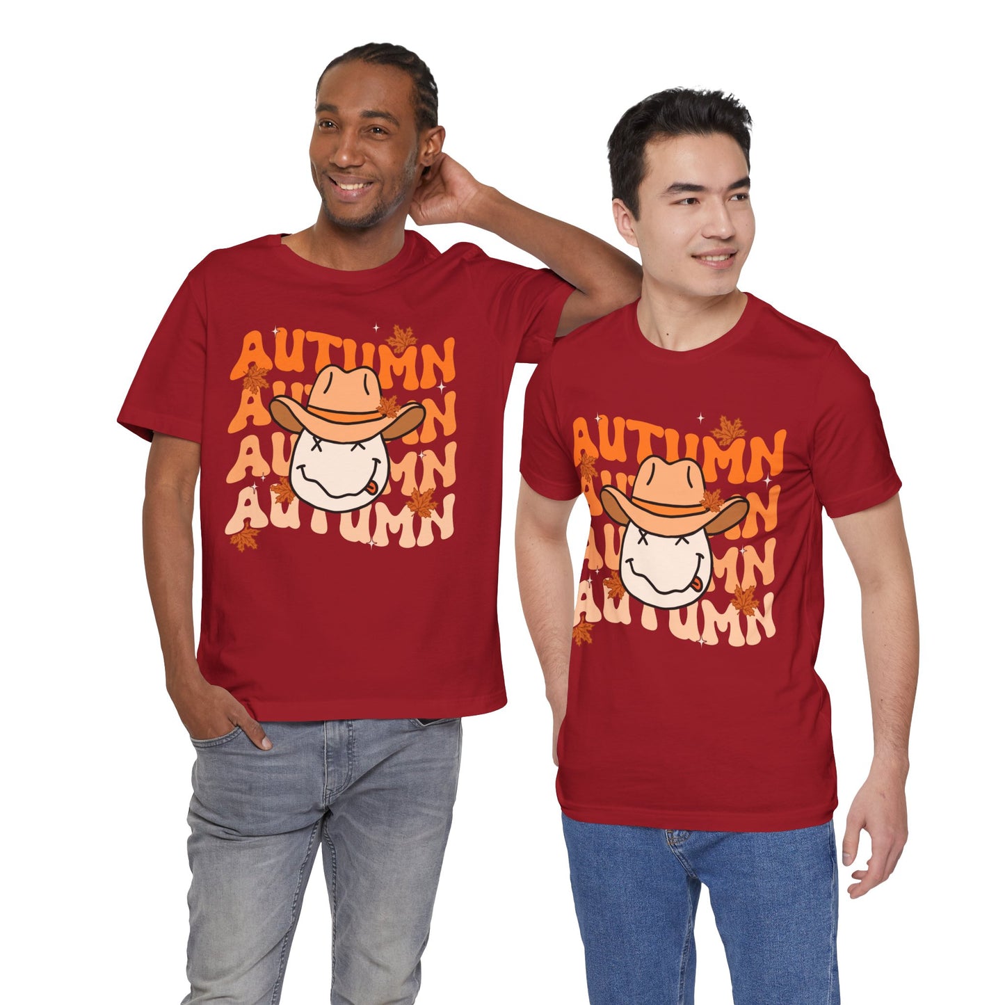 Retro Groovy Fall Shirt – Vintage 70s Smile Face Pumpkin Halloween Tee