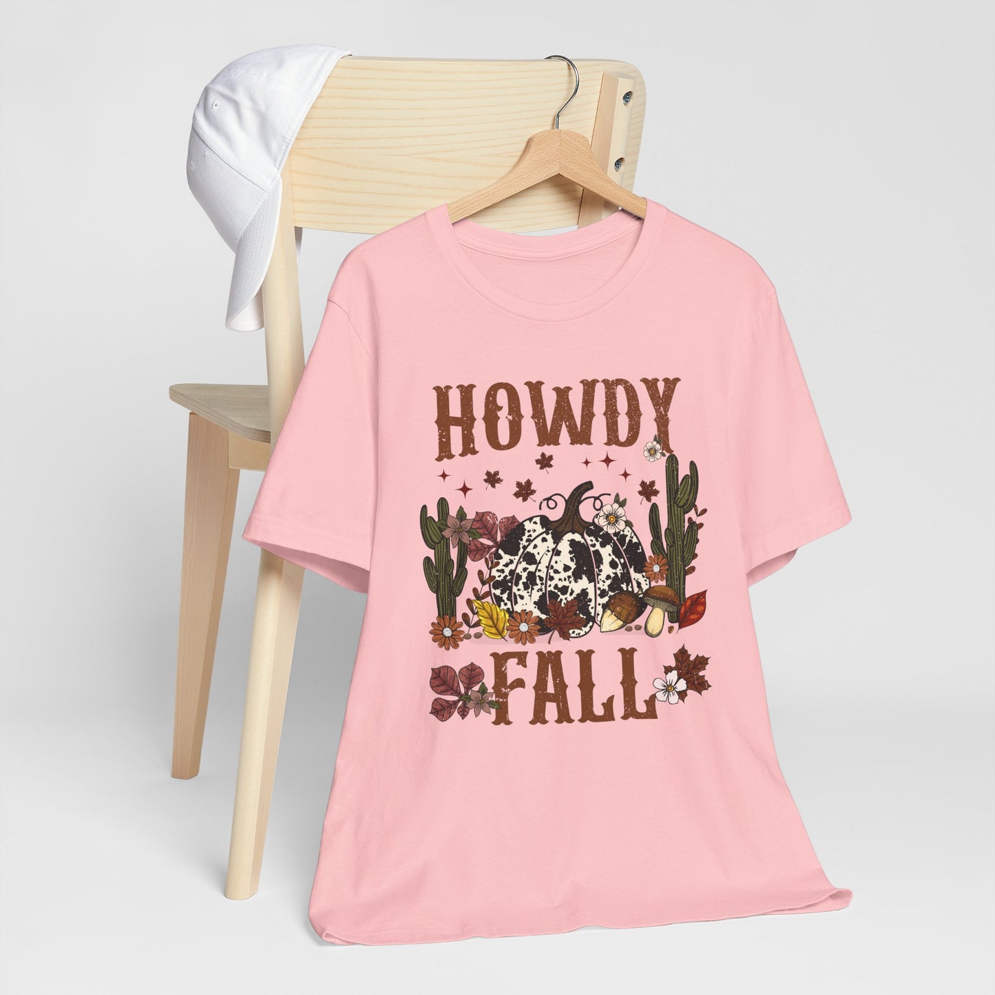 Retro Howdy Fall Shirt – Western Cowboy Pumpkin Country Thanksgiving Tee