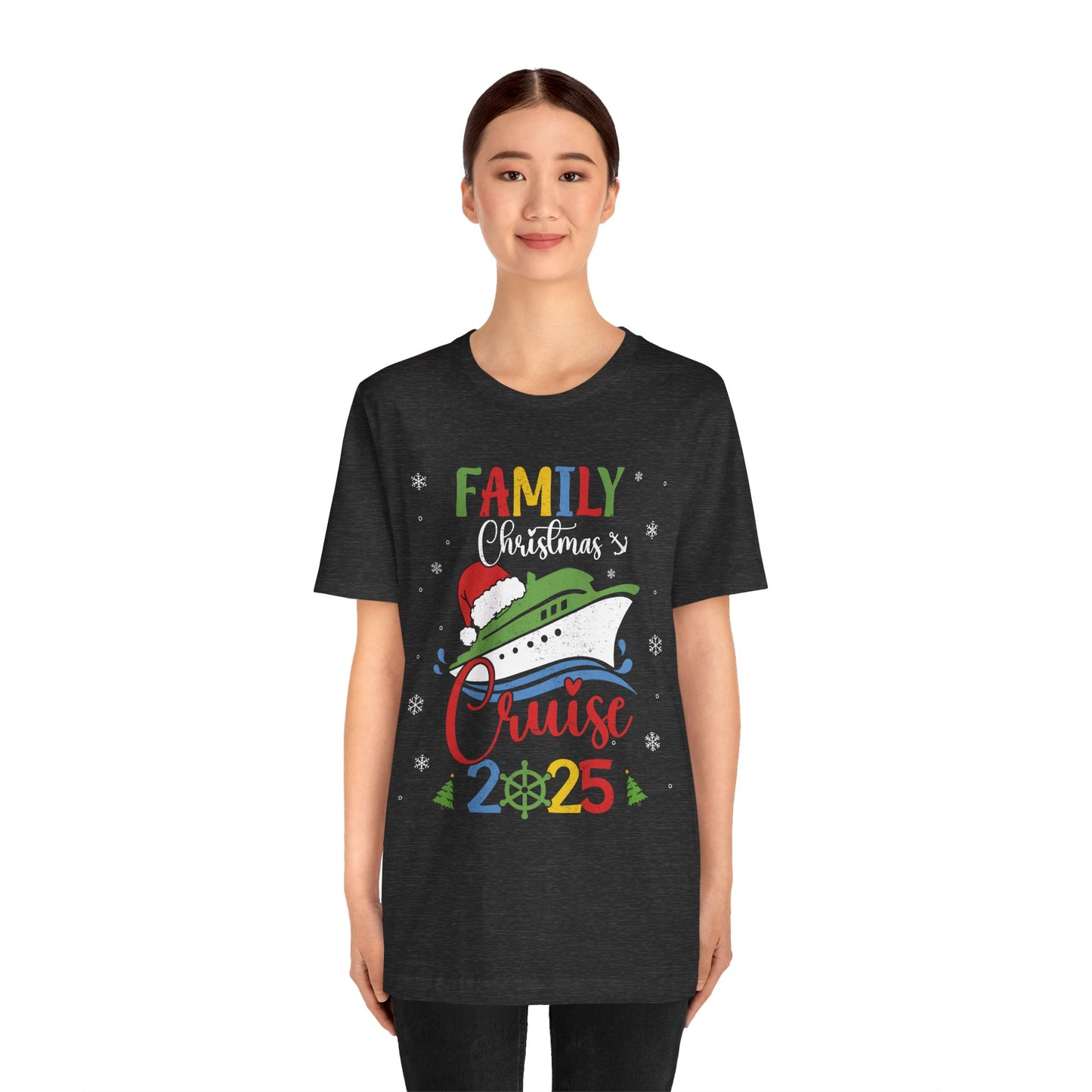 Family Christmas Cruise 2025 Shirt – Matching Cruisemas Family Vacation Tee, Holiday Boat Trip Outfit