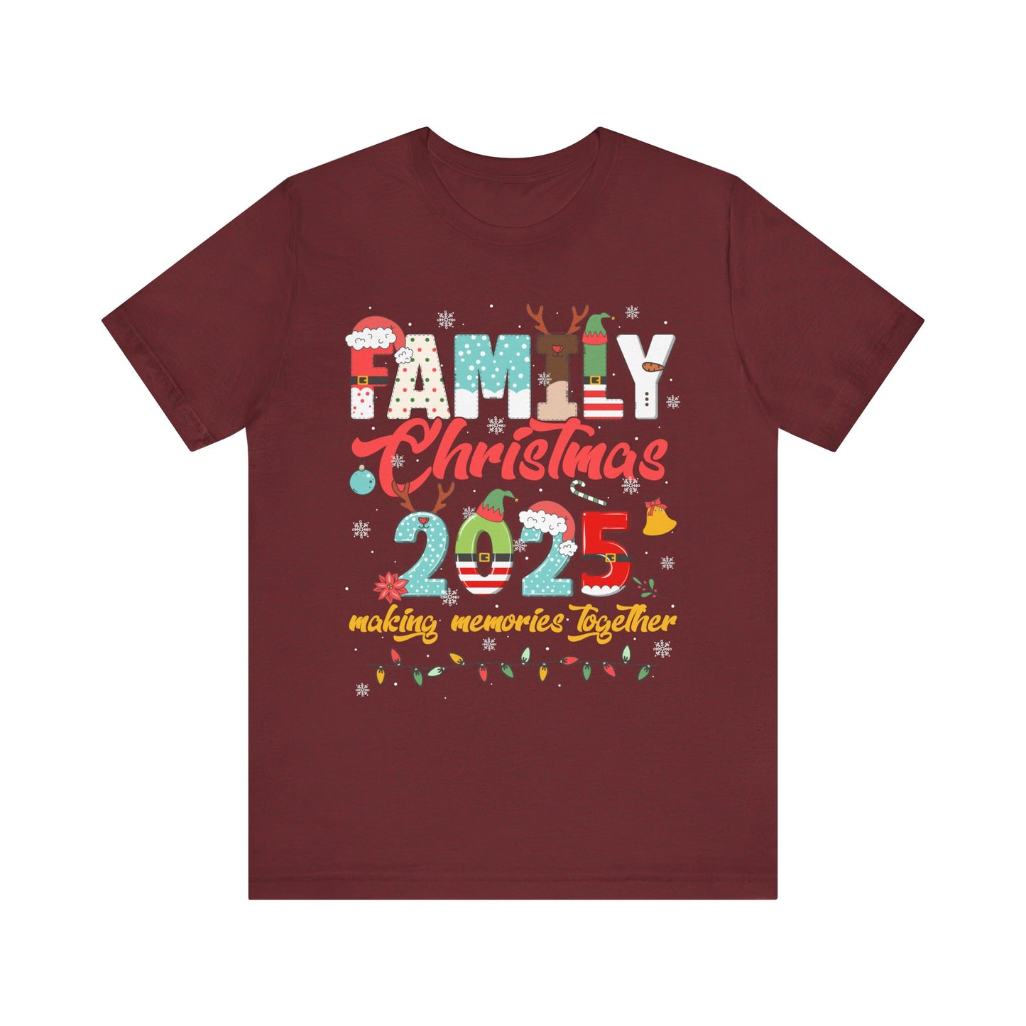 Family Christmas 2025 Shirt – Cute Matching Holiday Memories Together Tee
