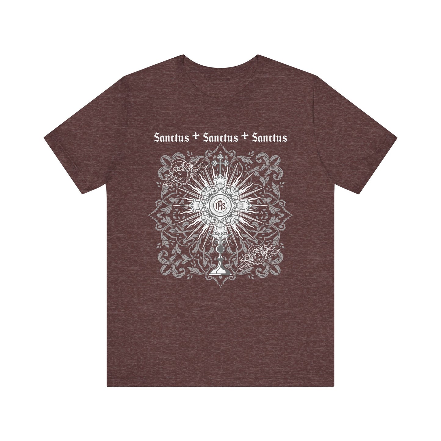 Sanctus Eucharist Shirt – Catholic Traditional Latin Mass Jesus Tee