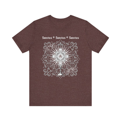 Sanctus Eucharist Shirt – Catholic Traditional Latin Mass Jesus Tee