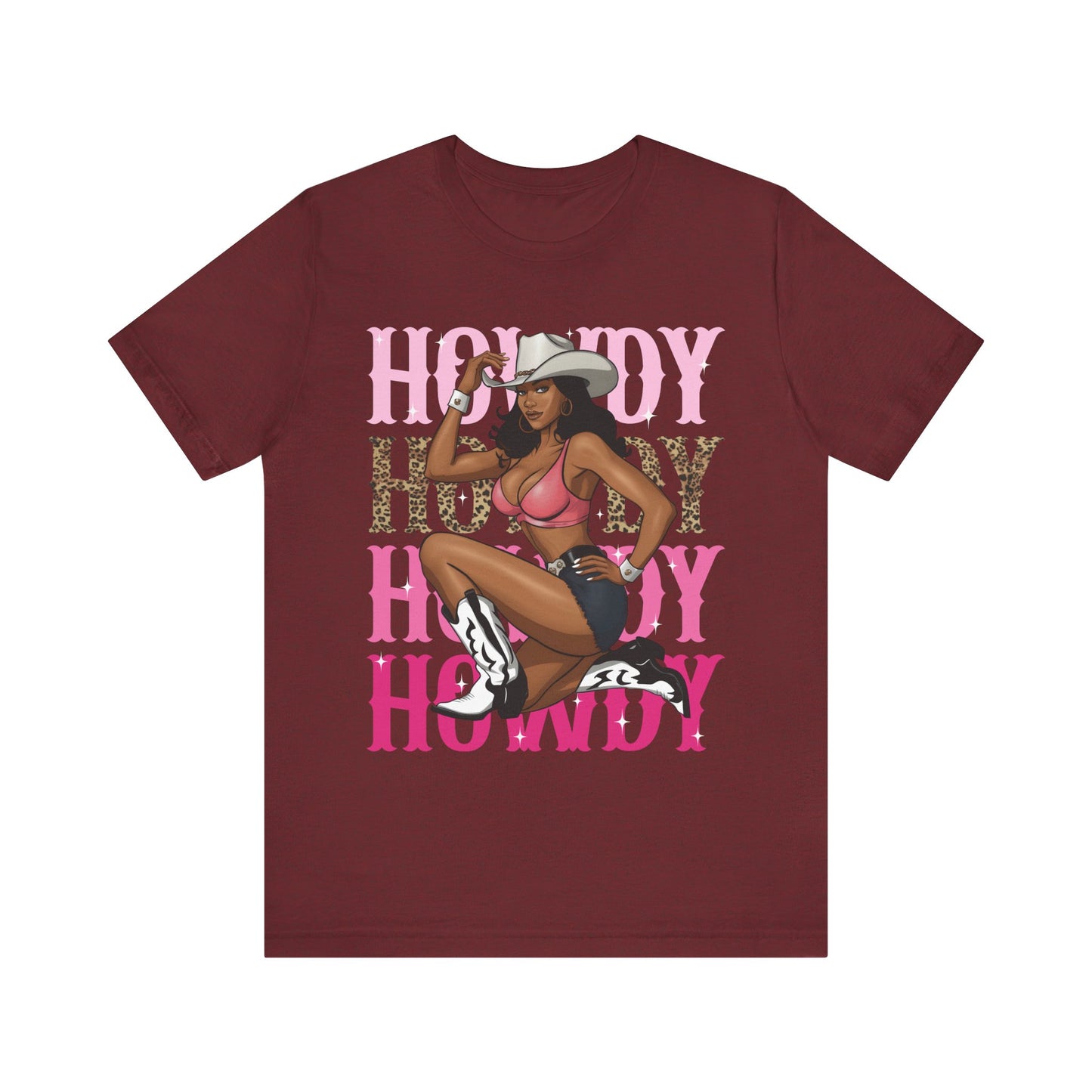Howdy Black Cowgirl Shirt – Western Melanin Rodeo Queen Texas Tee