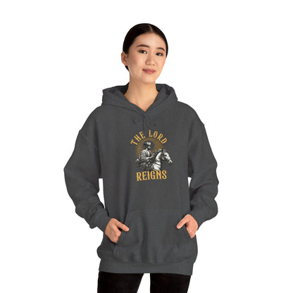 Jesus The Lord Reigns Hoodie – Country Christian Western Rodeo Pullover