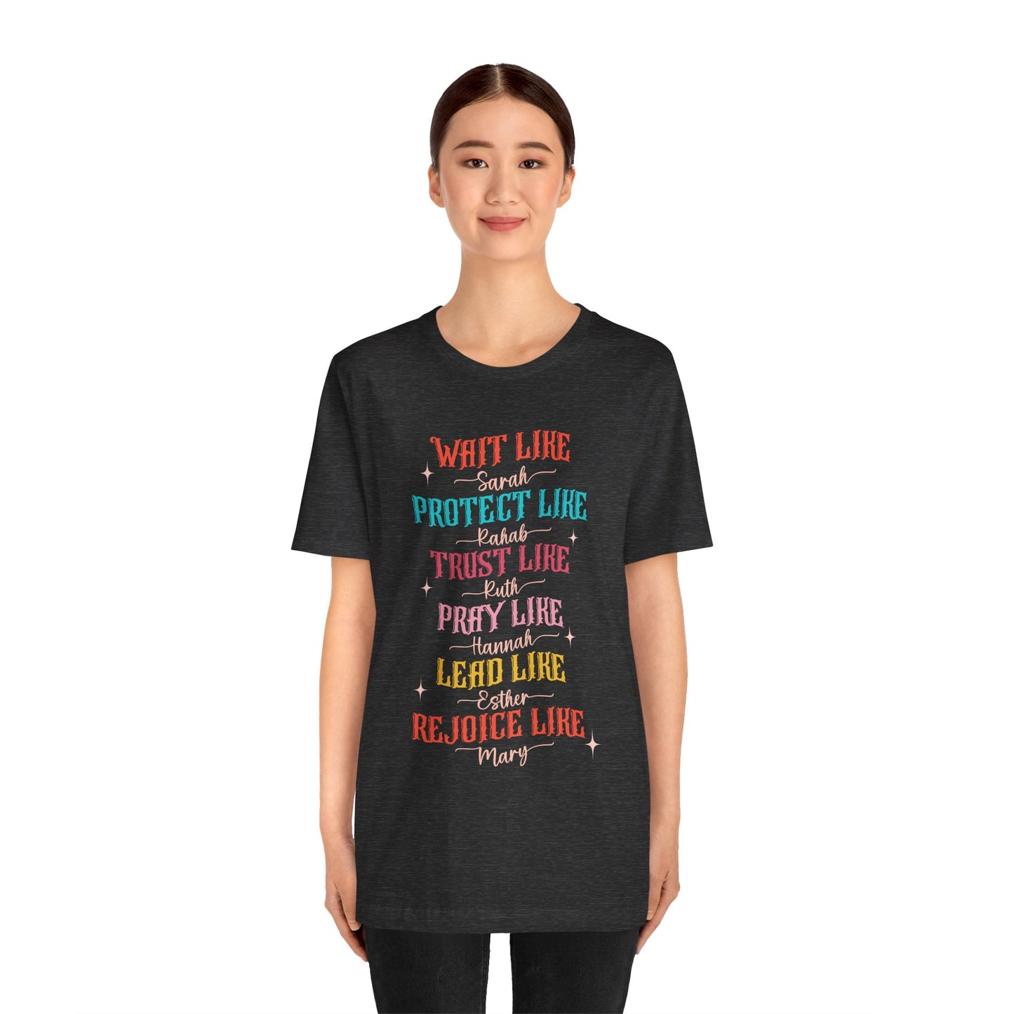 Women of the Bible Shirt – Empowering Christian Faith Scripture Graphic Tee