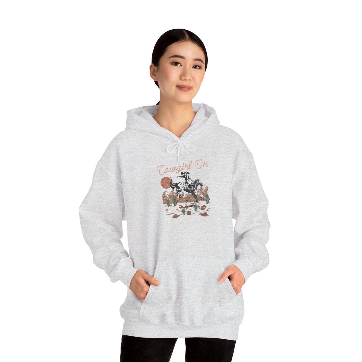 Cowgirl Howdy Hoodie – Southern Western Country Rodeo Vintage Pullover