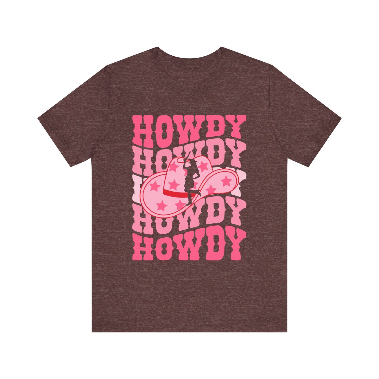 Howdy Pink Cowgirl Shirt – Disco Western Rodeo Country Girl Tee