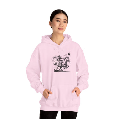 Retro Cowboy Riding Horse Hoodie – Christian Scripture Western Rodeo Pullover