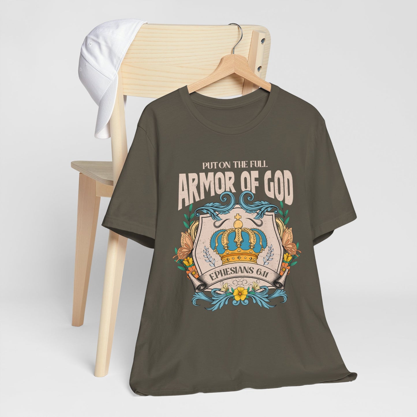 Armor of God Shirt – Christian Ephesians 6:11 Spiritual Warfare Faith Tee