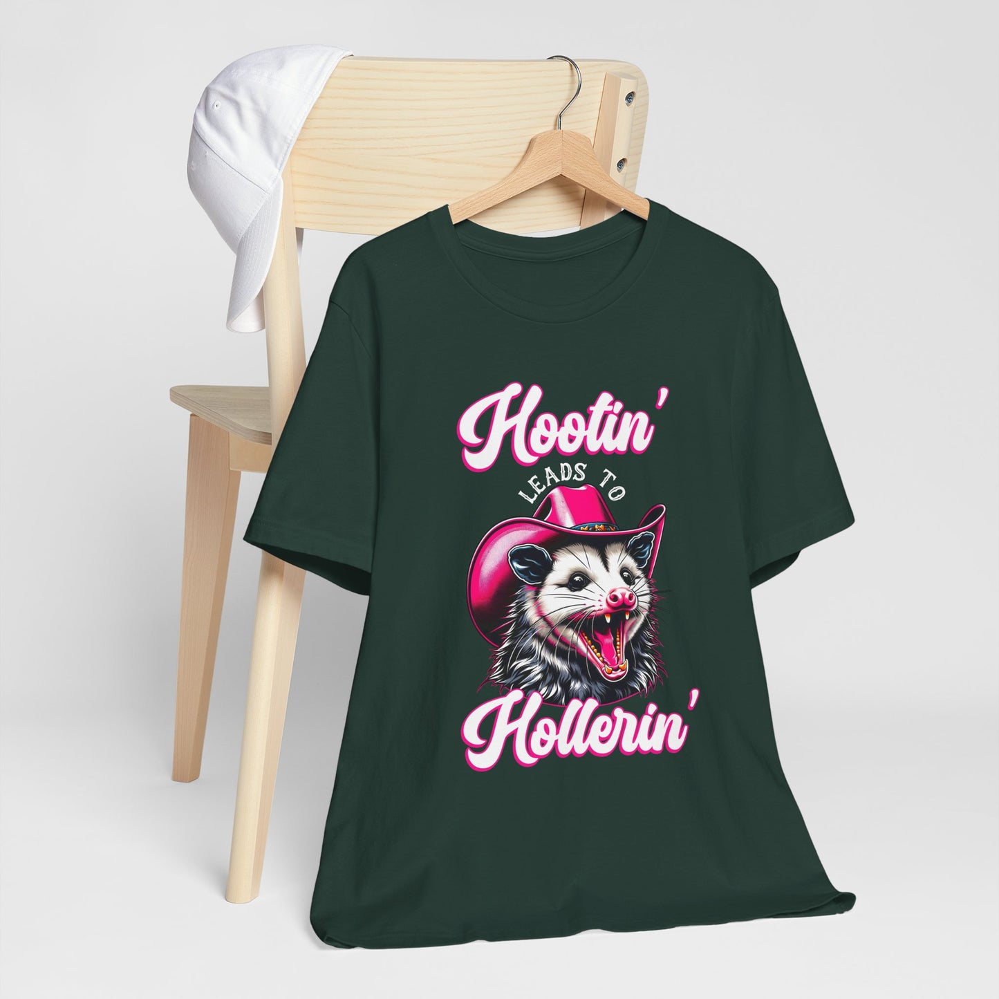 Opossum Hootin’ Hollerin’ 90s Vintage Retro Western T-Shirt