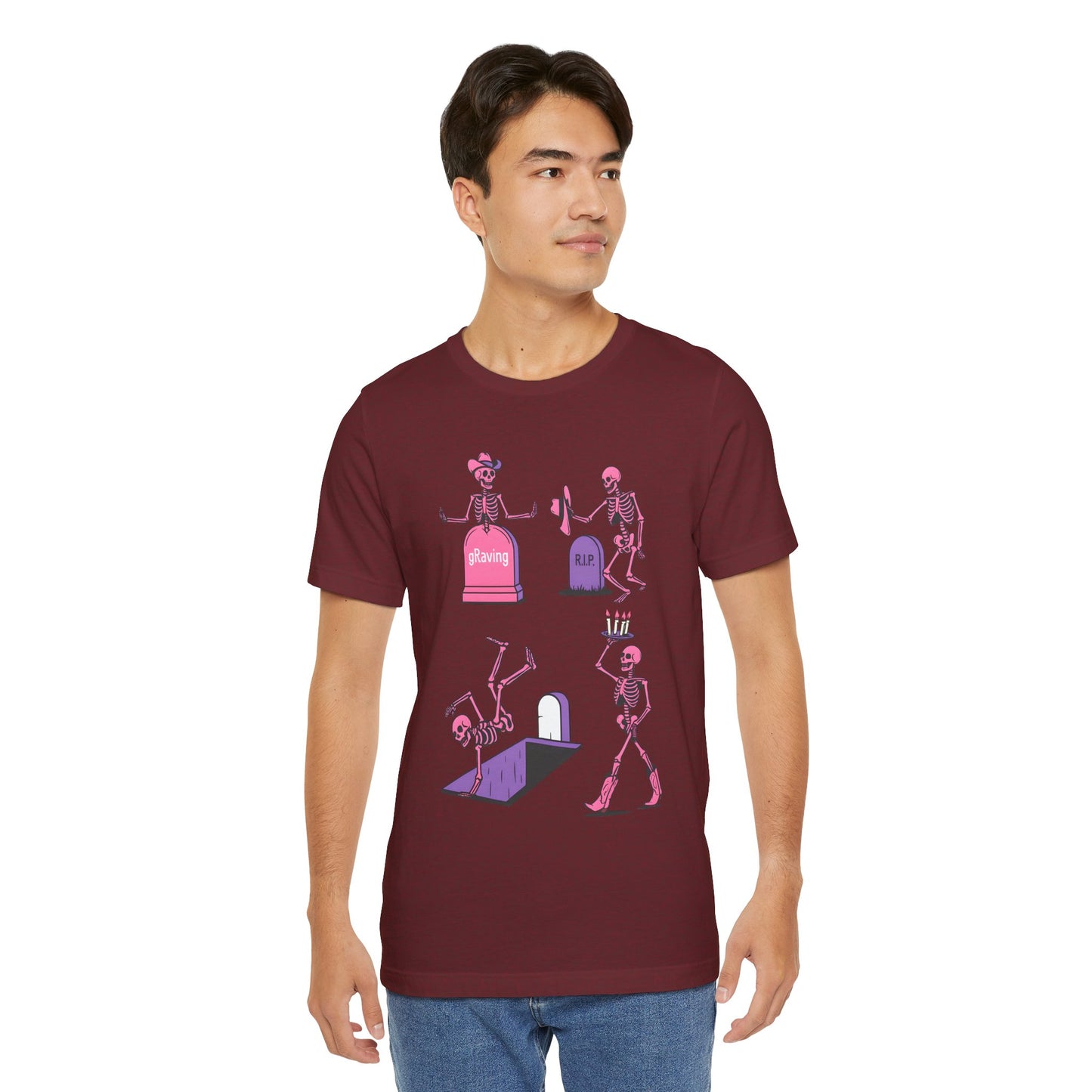 Graving Skeleton Cowgirl Shirt – Funny Western Halloween Rodeo Tee
