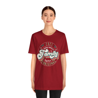 Retro Family Christmas 2025 Shirt – Vintage Matching Holiday Memories Tee