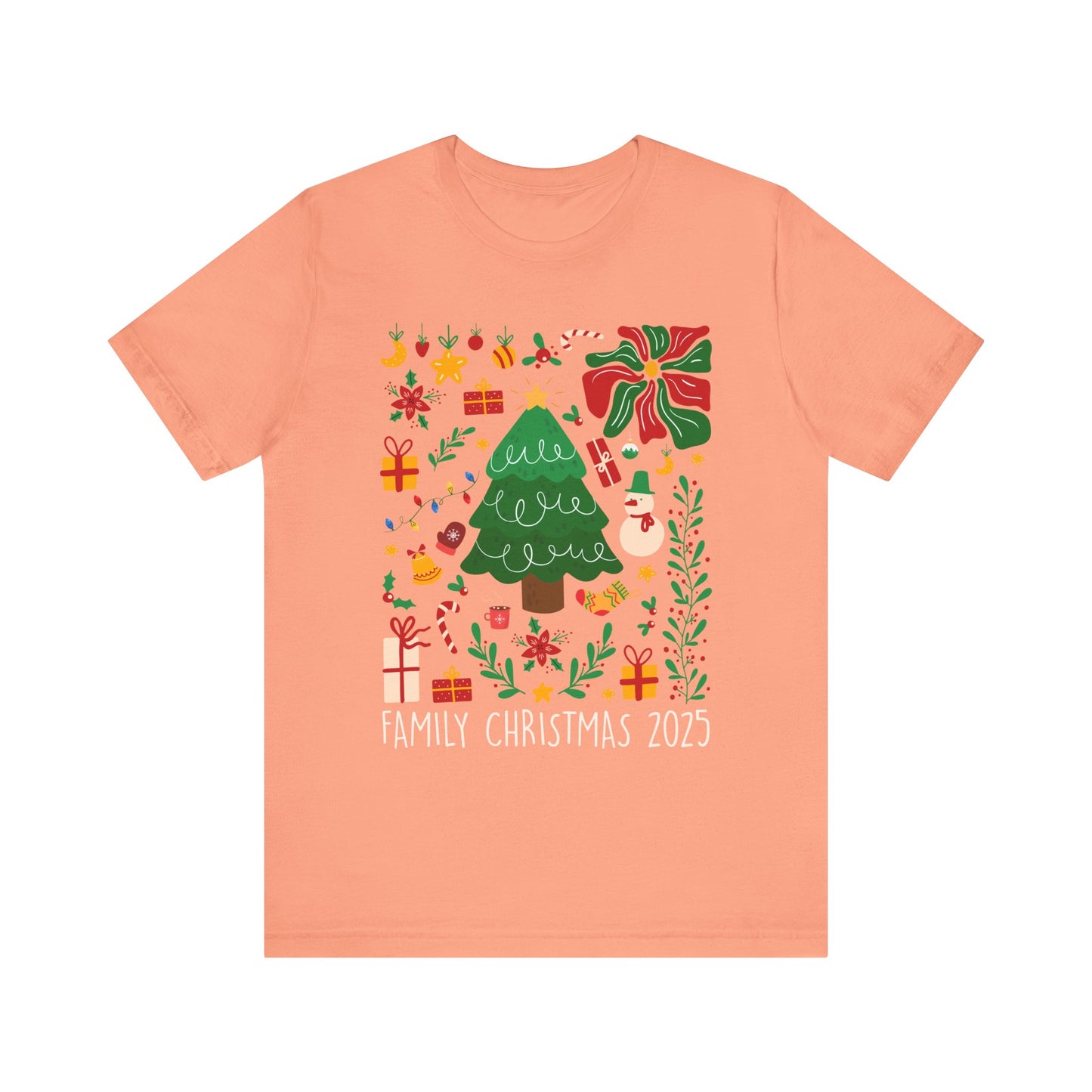 Family Christmas 2025 Shirt – Vintage Boho Holiday Family Group Shirt