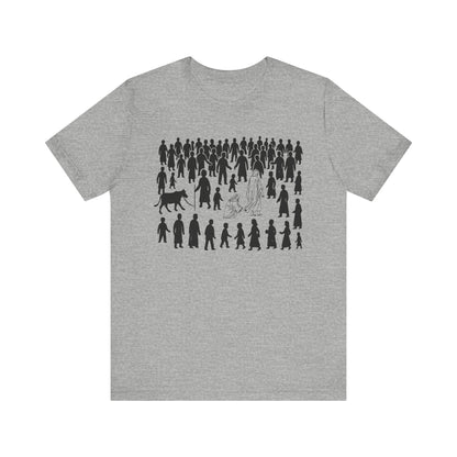 Jesus Pulling You from the Crowd Shirt – Christian Rescues Men Women Tee